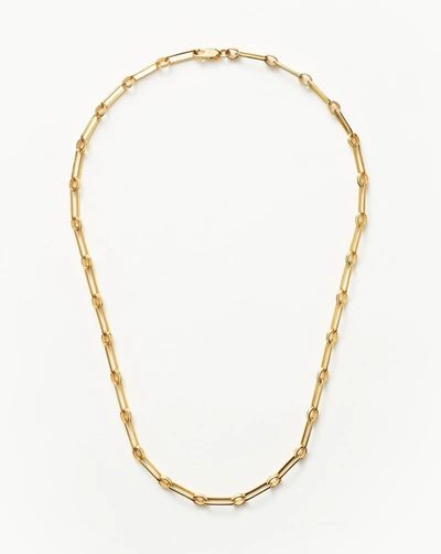 Shop Missoma Aegis Chain Necklace 18ct Gold Plated