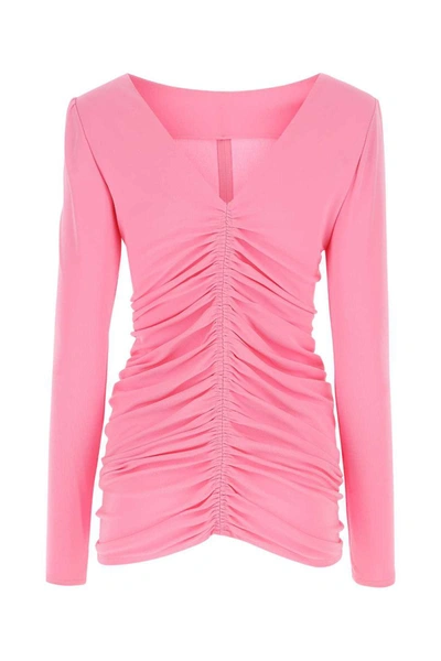 Shop Givenchy Shirts In Pink