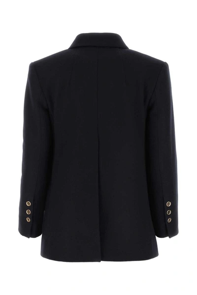 Shop Patou Jackets And Vests In Blue