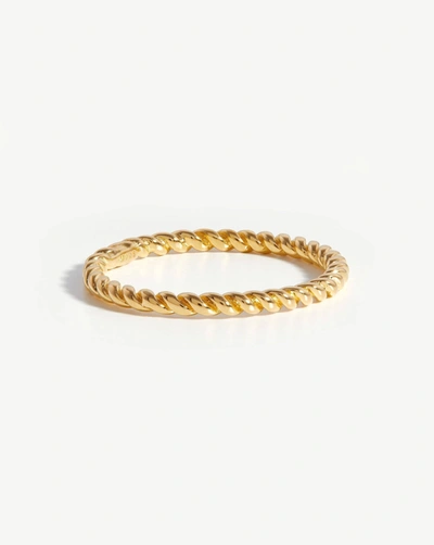 Shop Missoma Flux Ring 18ct Gold Plated Vermeil