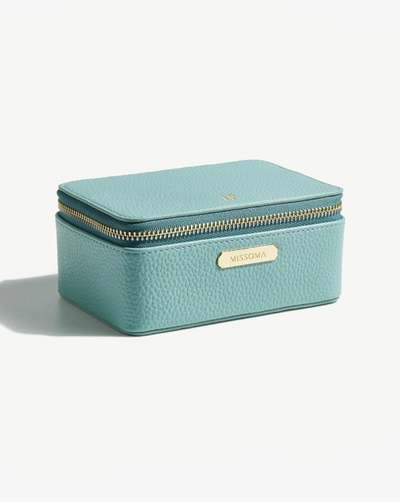 Shop Missoma Small Jewellery Case Duck Egg