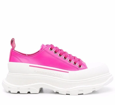 Alexander Mcqueen Chunky Platform Lace-up Sneakers In Multiple Colors