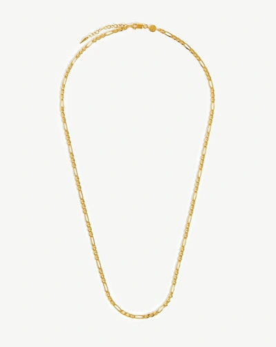 Shop Missoma Filia Curb Chain Necklace 18ct Gold Plated Vermeil