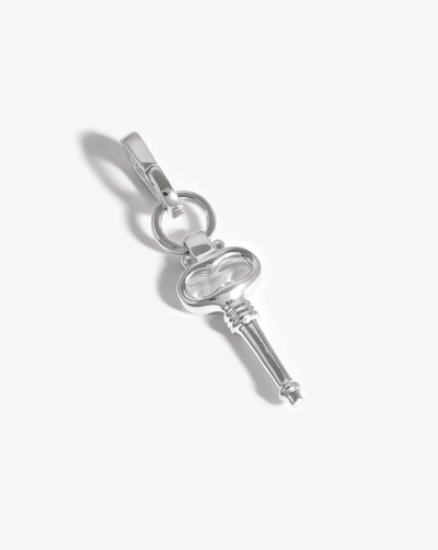 Shop Missoma Key Clip-on Pendant Silver Plated
