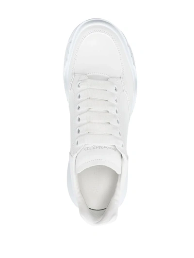 Shop Alexander Mcqueen Trainer Court Oversize Sneakers In White