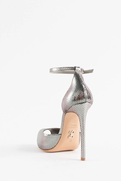 Shop Sergio Levantesi High Heel Sandals In Silver