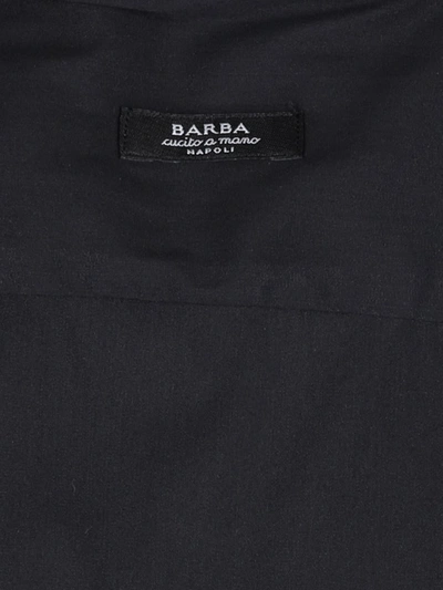 Shop Barba Napoli Shirts In Black