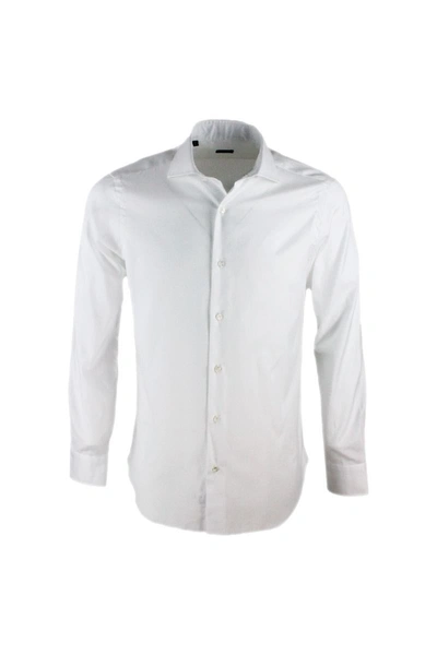 Shop Barba Napoli Shirts In White