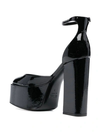 Shop Paris Texas Dalilah Patent Leather Platform Sandals In Black