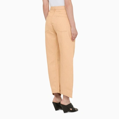 Shop Jil Sander Regular Jeans In Beige