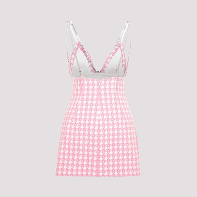 Shop Area Deco Bow Mini Dress In Pink &amp; Purple