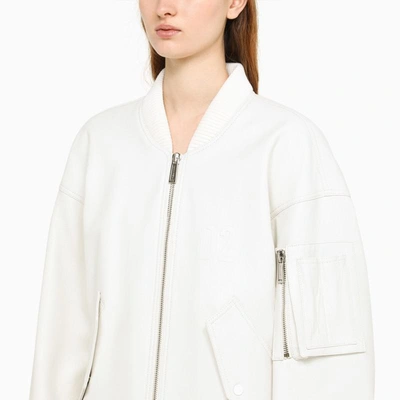 Shop Dsquared2 Bomber Jacket In White