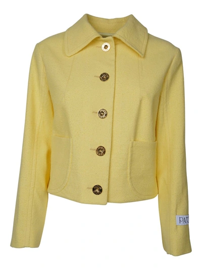 Shop Patou Jacket Clothing In Yellow &amp; Orange