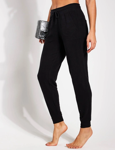 Shop Alo Yoga Soho Sweatpant In Black