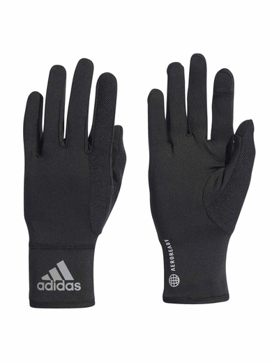 Adidas Originals Aeroready Gloves In Black
