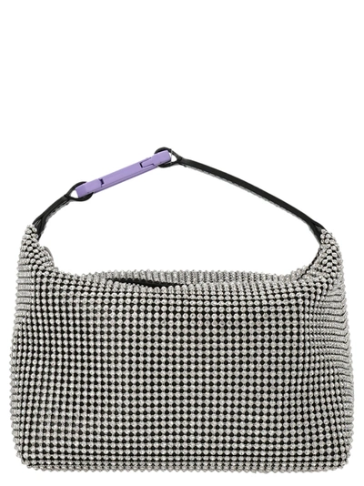 Shop Eéra 'moon' Handbag In Silver