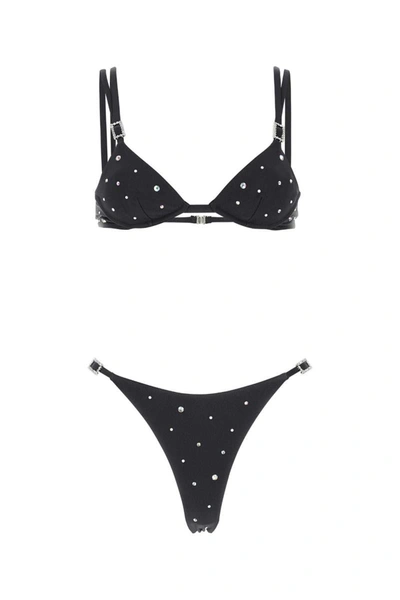 Shop Alessandra Rich Swimsuits In Black