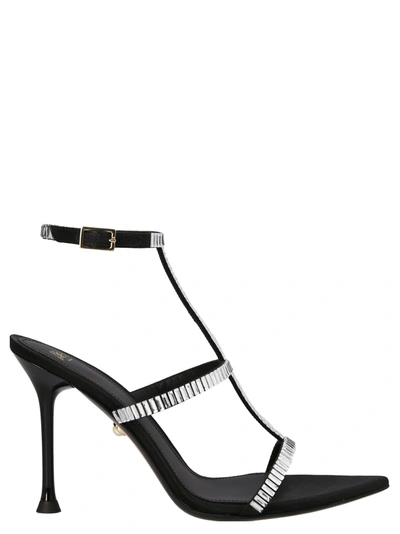 Shop Alevì 'lisa' Sandals In Black