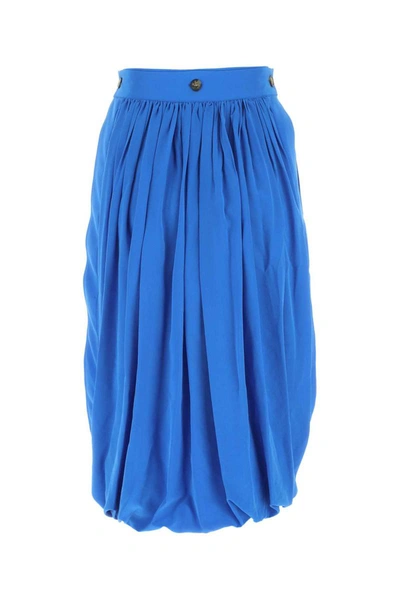 Shop Quira Skirts In Light Blue