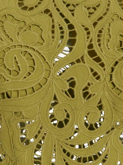 Shop Ermanno Scervino Embroidery Detail Dress