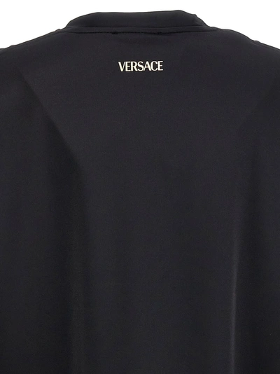 Shop Versace Greca T-shirt Black