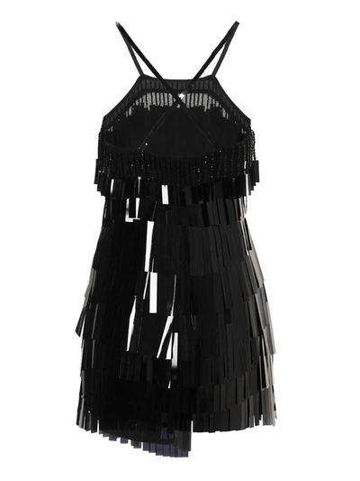 Shop Attico The  Sequin Dress In Black