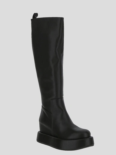 Shop Paloma Barceló Boots In <p> Brown Boots In Leather With High Leg