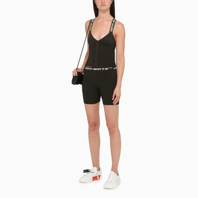 Shop Off-white ™ Jersey Shorts In Black