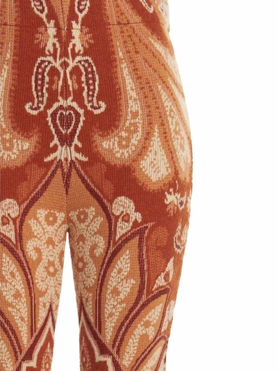 Etro Pants In Orange