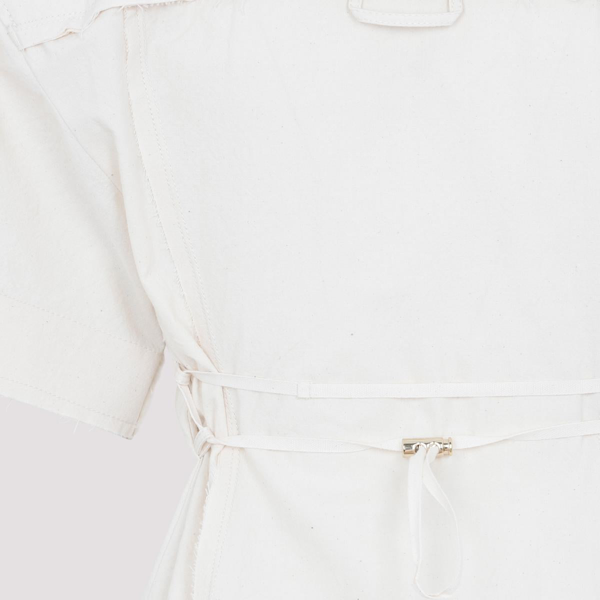 Jacquemus La Artichaut short-sleeve shirt - Neutrals