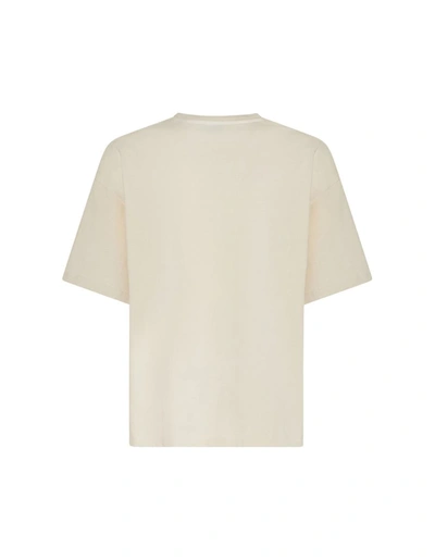 Shop Etro T-shirt With Shield Logo In White