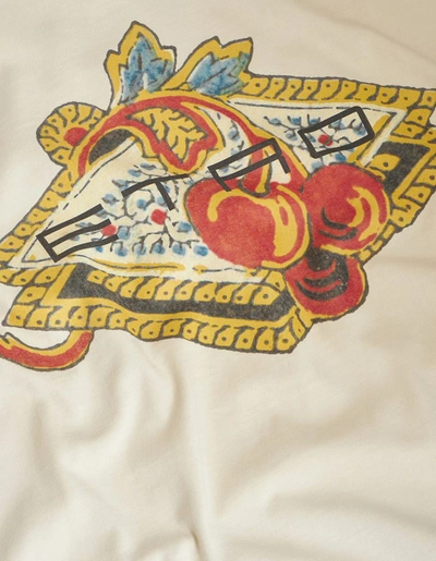 Shop Etro T-shirt With Shield Logo In White