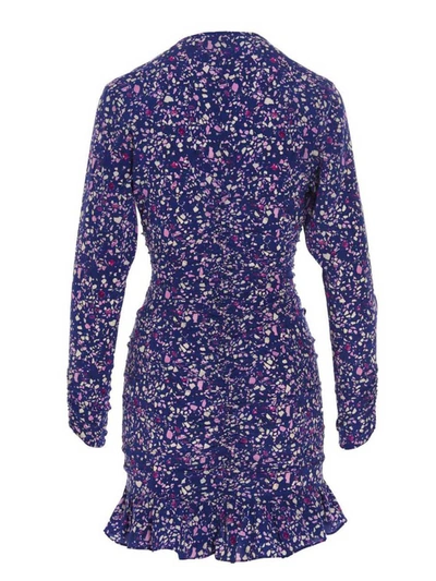 Shop Isabel Marant 'lara' Dress In Purple