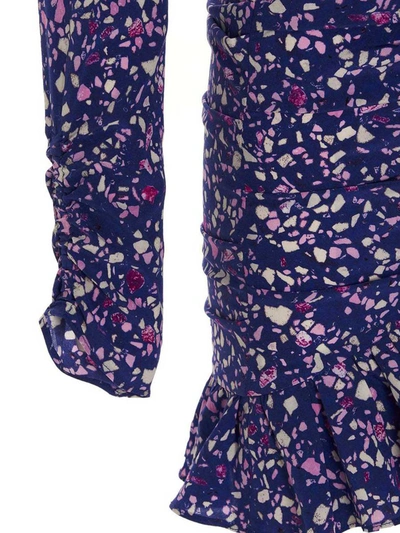 Shop Isabel Marant 'lara' Dress In Purple