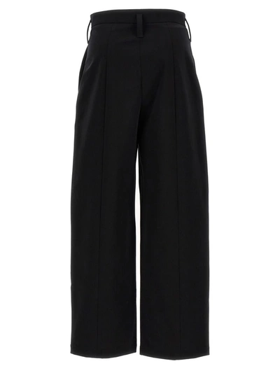 Shop Philosophy Di Lorenzo Serafini Front Pleat Trousers In Black