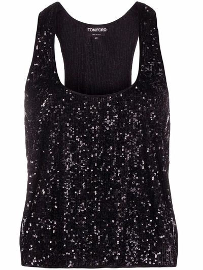 Shop Tom Ford Top Clothing In Black