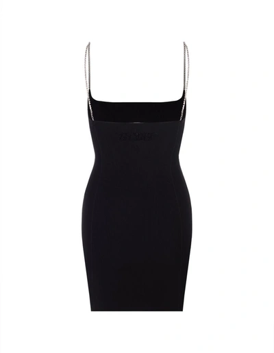 Shop Gcds Bling Mini Dress In Black