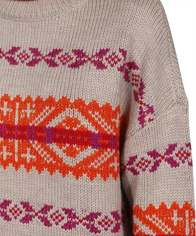 Shop Parajumpers Nanaka Turtleneck Sweater In Beige
