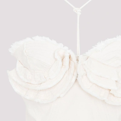 Shop Jacquemus La Robe Artichaut Dress In Nude &amp; Neutrals