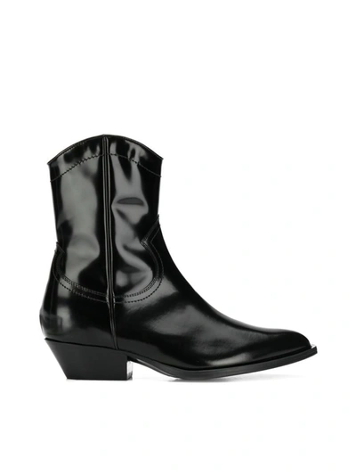 Shop Philosophy Di Lorenzo Serafini Cowboy Boots In Black