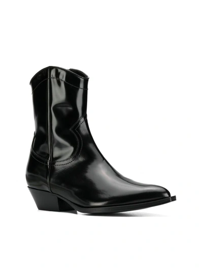 Shop Philosophy Di Lorenzo Serafini Cowboy Boots In Black