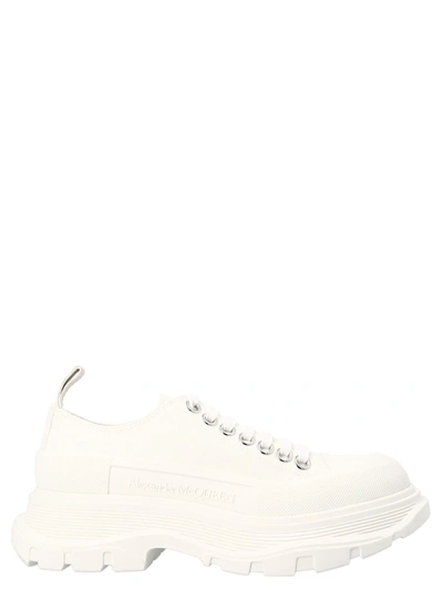 Shop Alexander Mcqueen 'canvas Sack' Sneakers In White