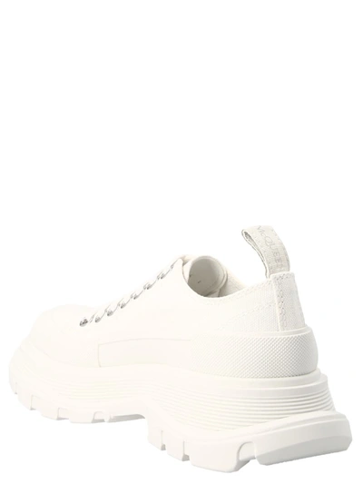 Shop Alexander Mcqueen 'canvas Sack' Sneakers In White