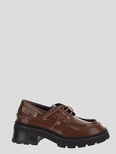 Shop By Far Sequoia Loafers In <p> Loafers In Sequoia Leather With Chunky Rubber Sole