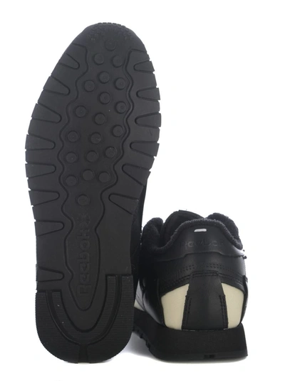 Shop Maison Margiela Sneakers  "mm X Reebok Classic" In Black