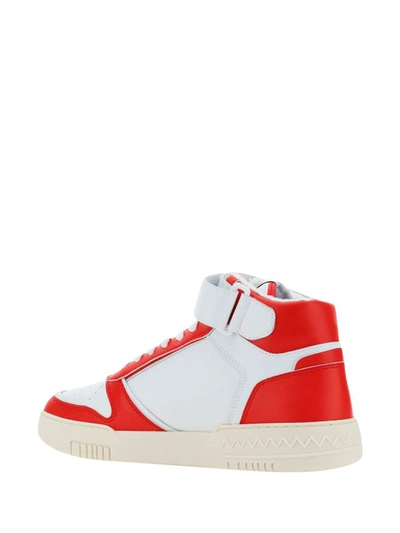 Shop Acbc Sneakers In Red/white