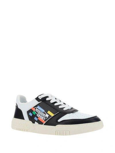 Shop Acbc Sneakers In Nero Pixel