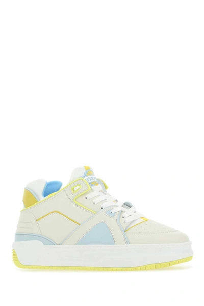 Just Don Colour-block Panelled Trainers In Multicoloured