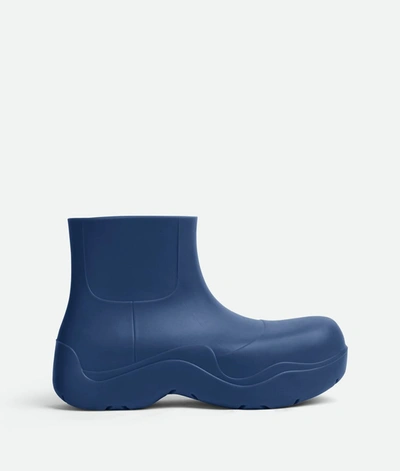 Shop Bottega Veneta Boots In Blue