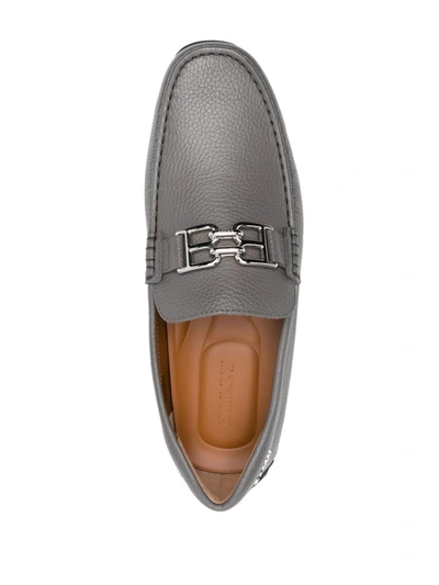 Shop Bally Flat Shoes In Mineral